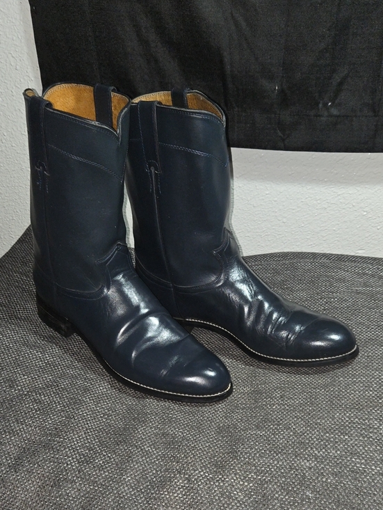 Justin Diamond J Other - Mens Blue Diamond J justin Ropers